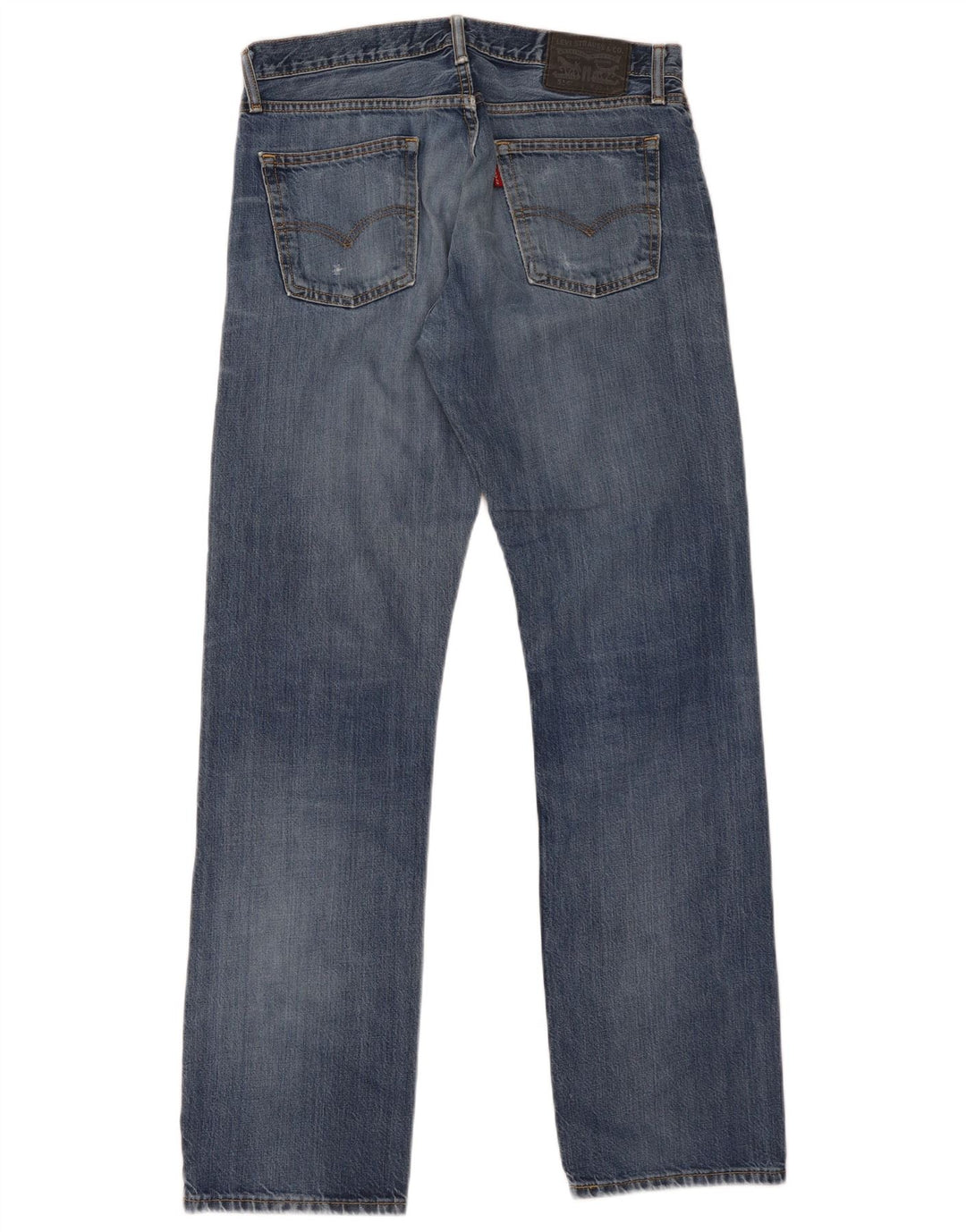 Męskie jeansy Levi's 514 Straight W33 L34 Niebieskie bawełniane