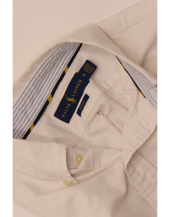 Koszula męska Ralph Lauren o dopasowanym kroju, średnia biel