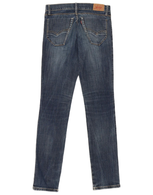 Dziewczęce dżinsy Levi's Slim 13-14 lat W26 L30 Niebieska bawełna