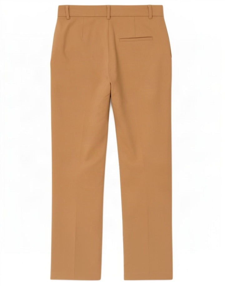 Damskie spodnie garniturowe Zara Pegged Medium W28 L31 Beżowy poliester