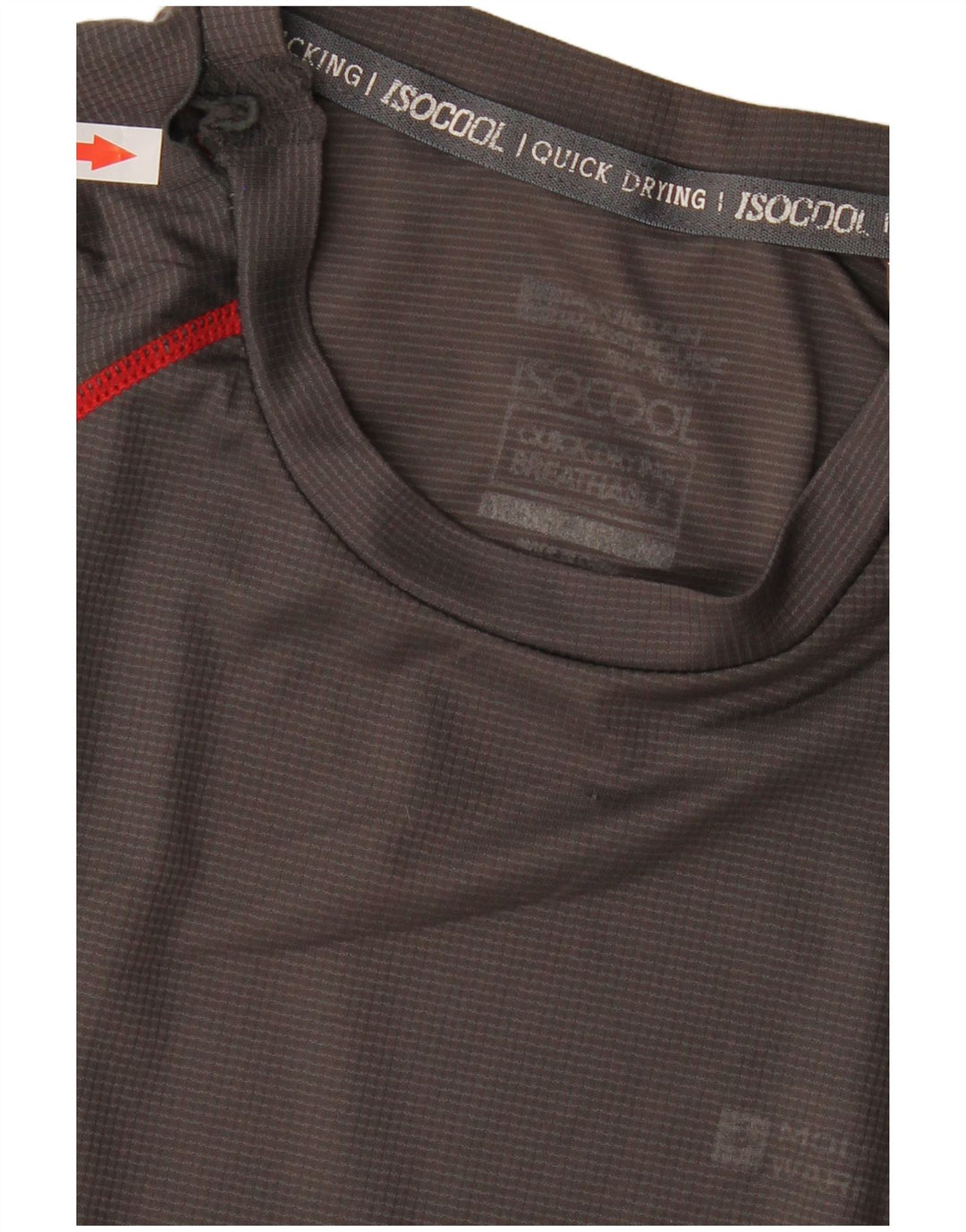 Męski t-shirt MOUNTAIN WAREHOUSE w małą szarą kratkę