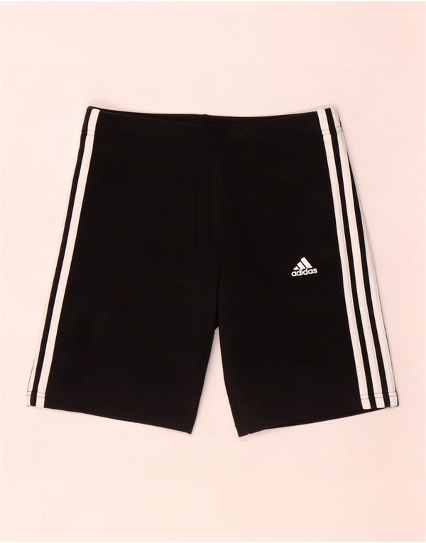 Damskie spodenki sportowe Adidas UK 12/14 Średnia czarna bawełna