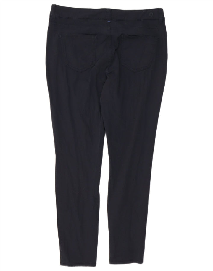 Spodnie damskie MASSIMO DUTTI Crop EU 42 Large W32 L26 Granatowe