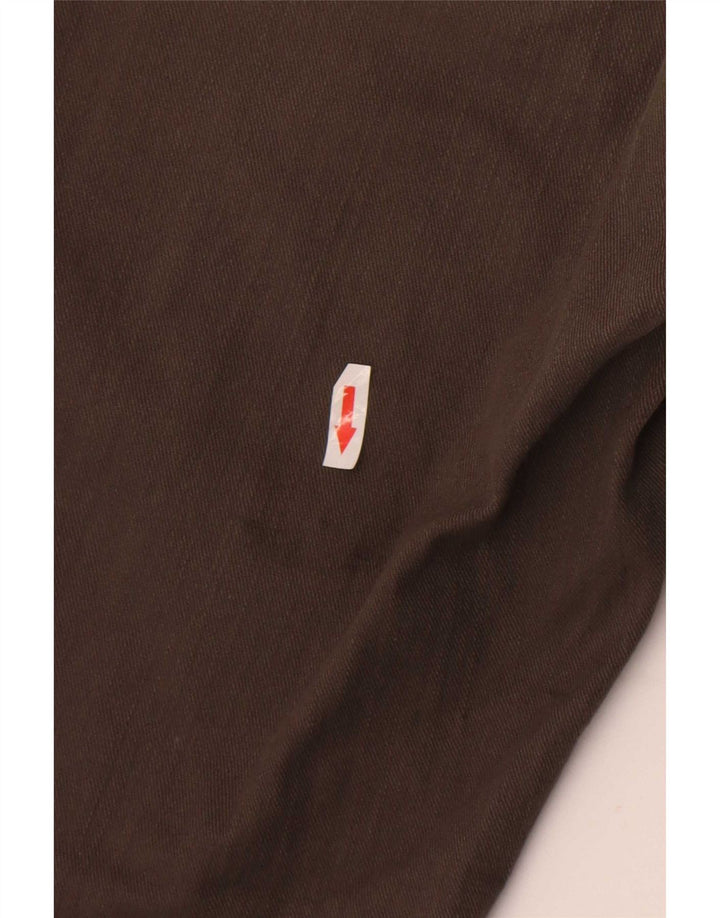 Męskie jeansy Wrangler Regular Straight W36 L34 Brązowa bawełna