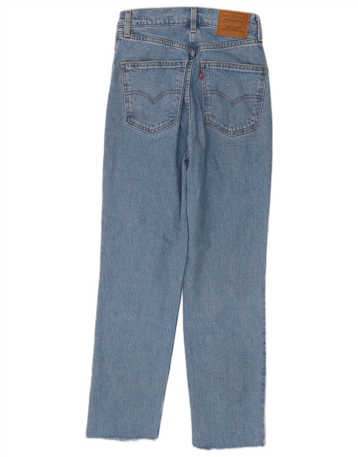 Damskie zwężane dżinsy Levi's W25 L27 Niebieska bawełna