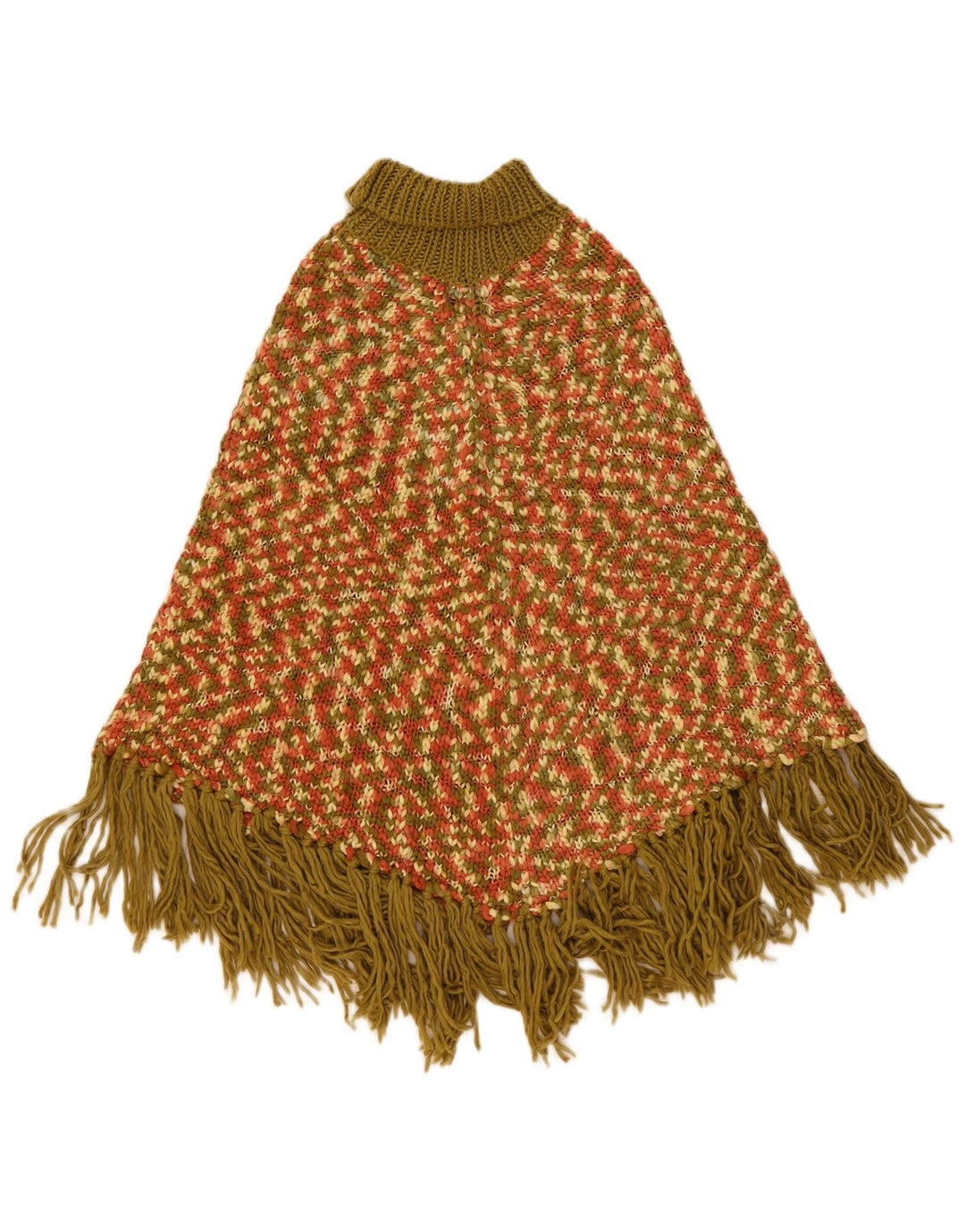 Damski sweter poncho Eighth Sin w jednym rozmiarze, wielokolorowy, nakrapiany akryl