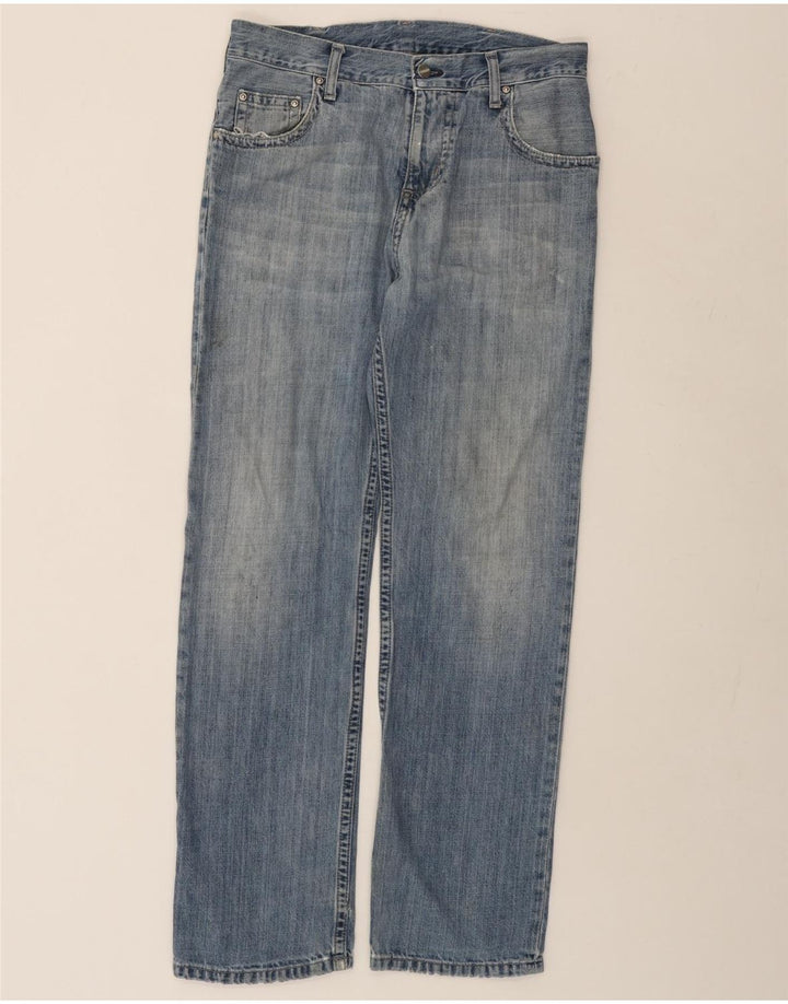 Męskie jeansy CARHARTT W30 L32 Niebieskie bawełniane