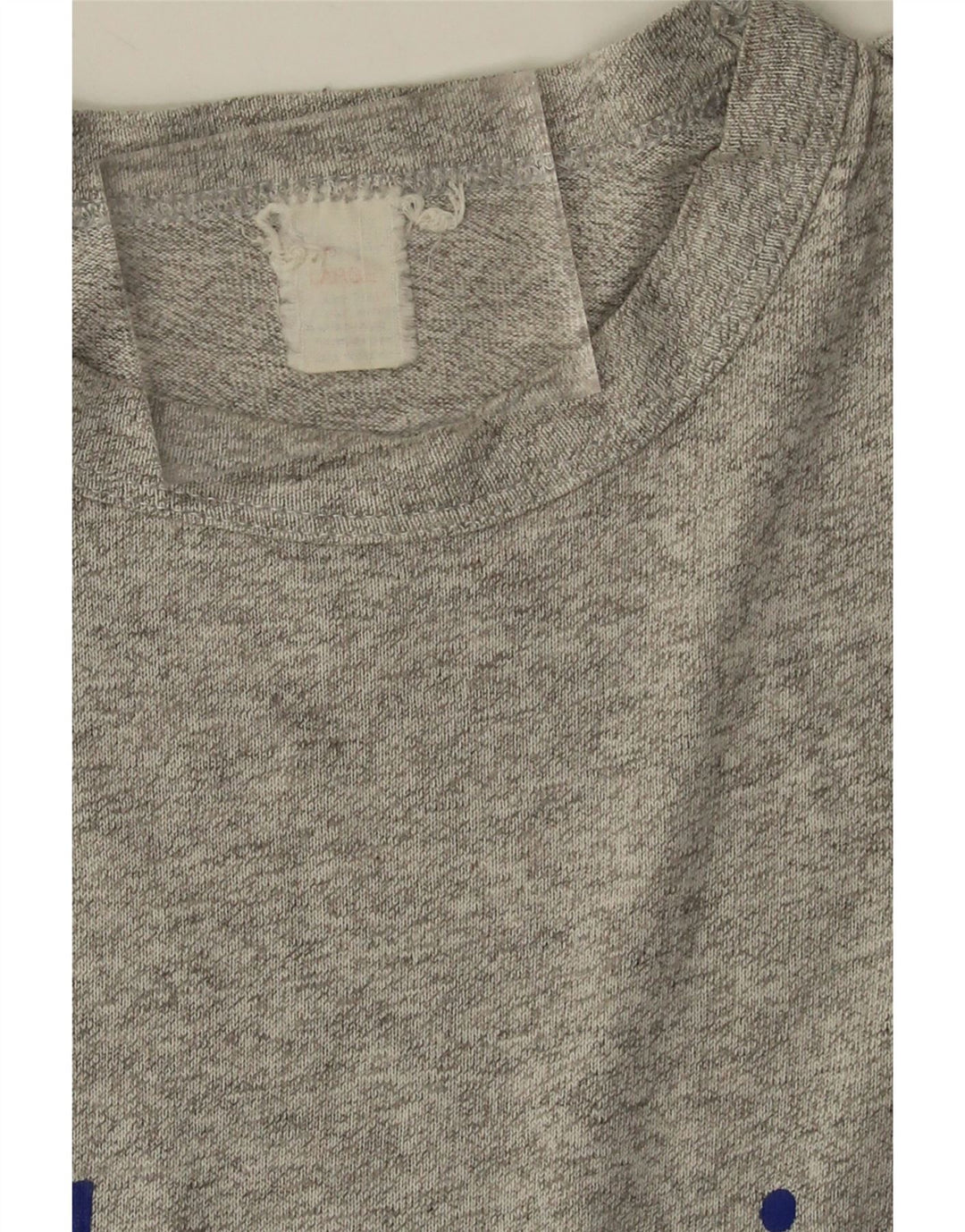 Męski T-shirt Champion z grafiką, duży, szary, nakrapiany