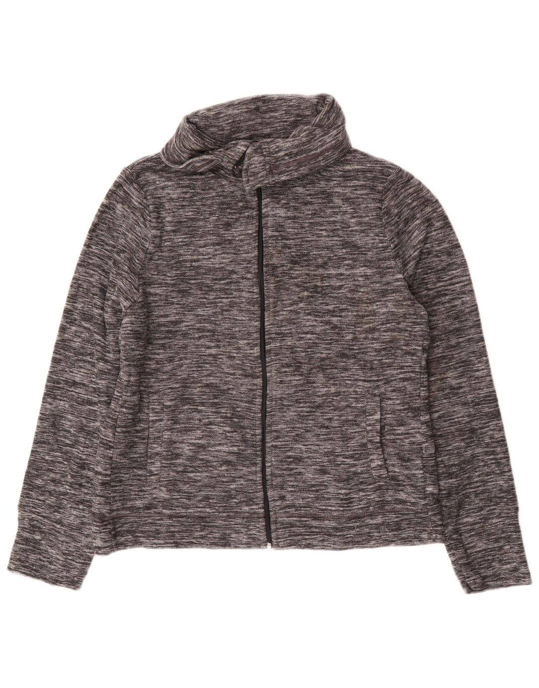 Damska kurtka polarowa CALVIN KLEIN Performance UK 14, średnioszara, nakrapiana