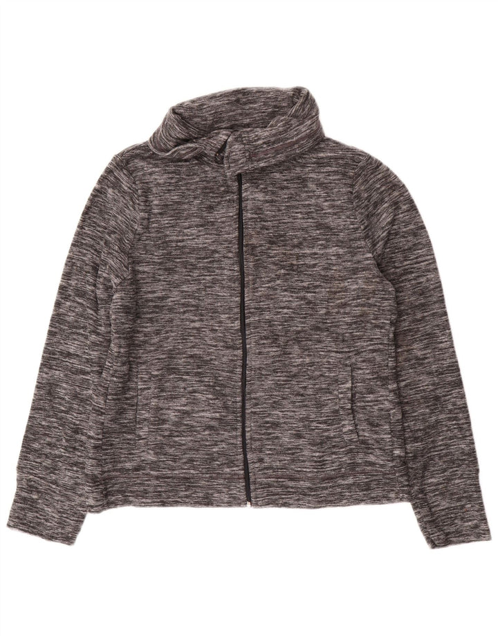 Damska kurtka polarowa CALVIN KLEIN Performance UK 14, średnioszara, nakrapiana