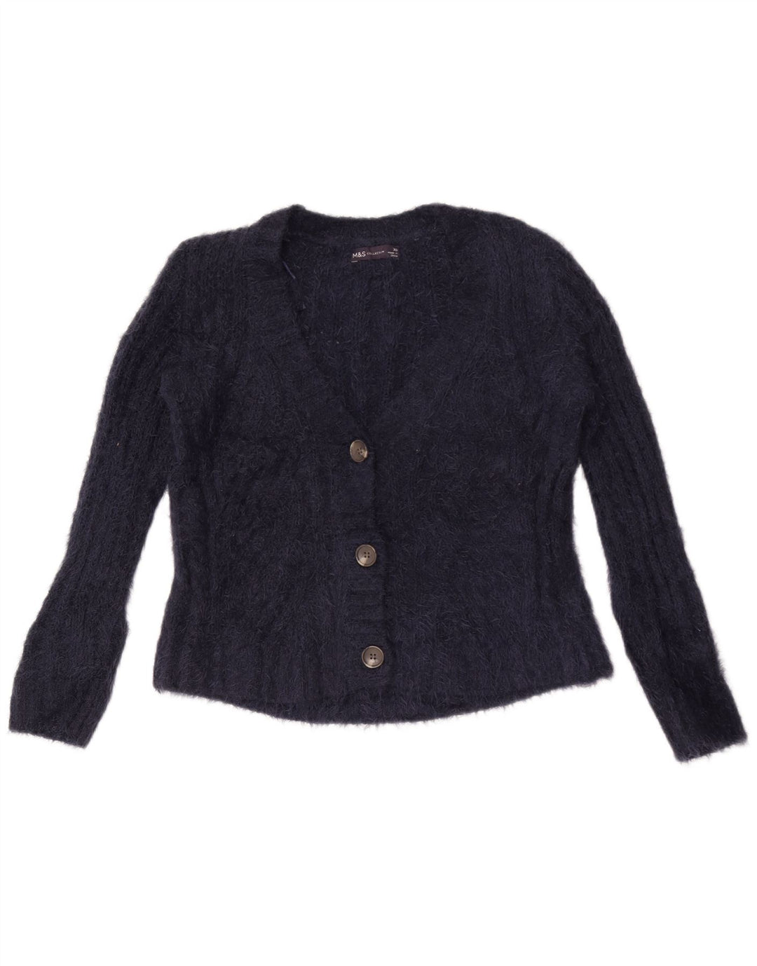 Marks & Spencer Damski sweter oversize UK 6 XS granatowy
