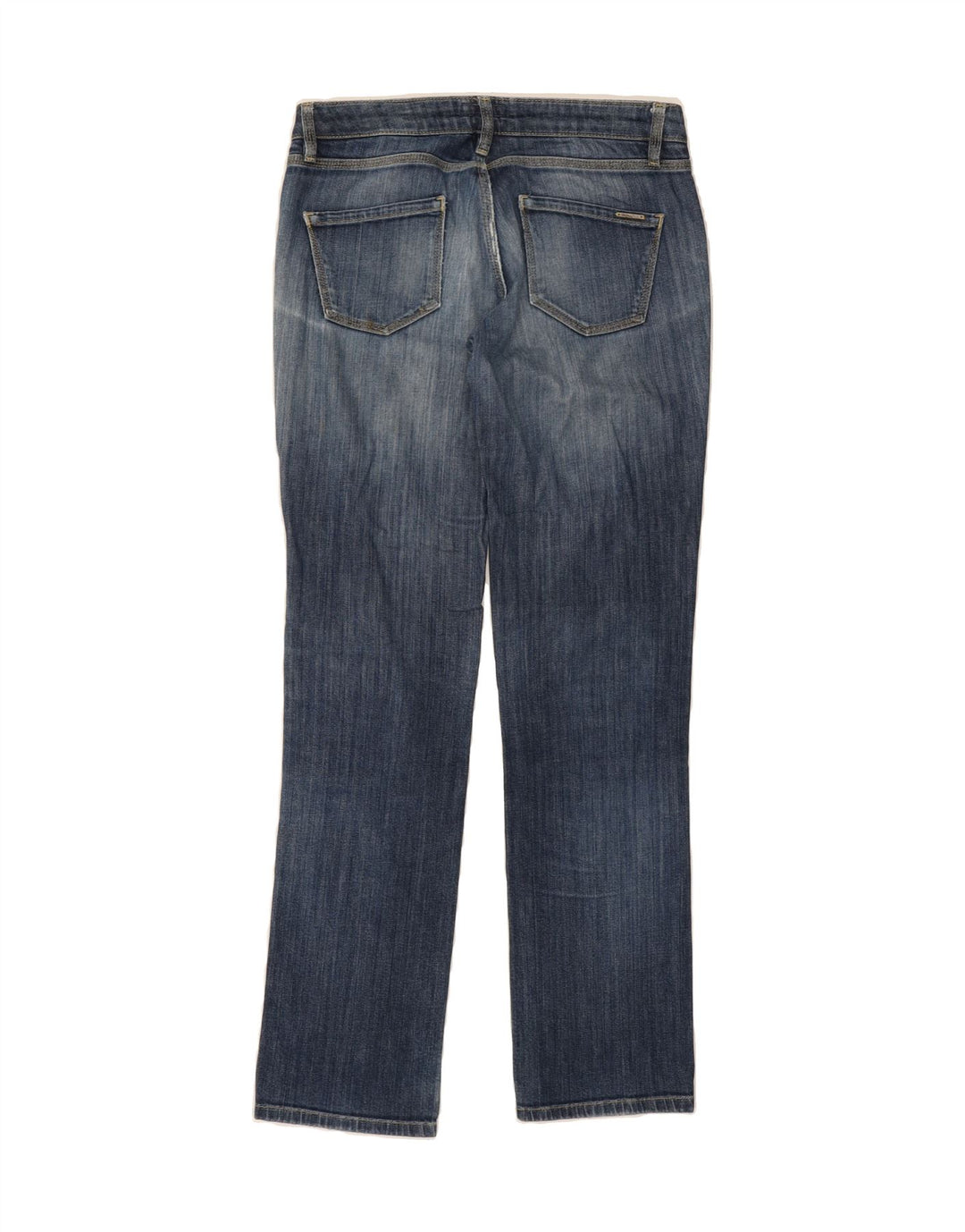 MASSIMO DUTTI Womens Straight Jeans  W30 L33 Blue Cotton Vintage Massimo Dutti and Second-Hand Massimo Dutti from Messina Hembry 