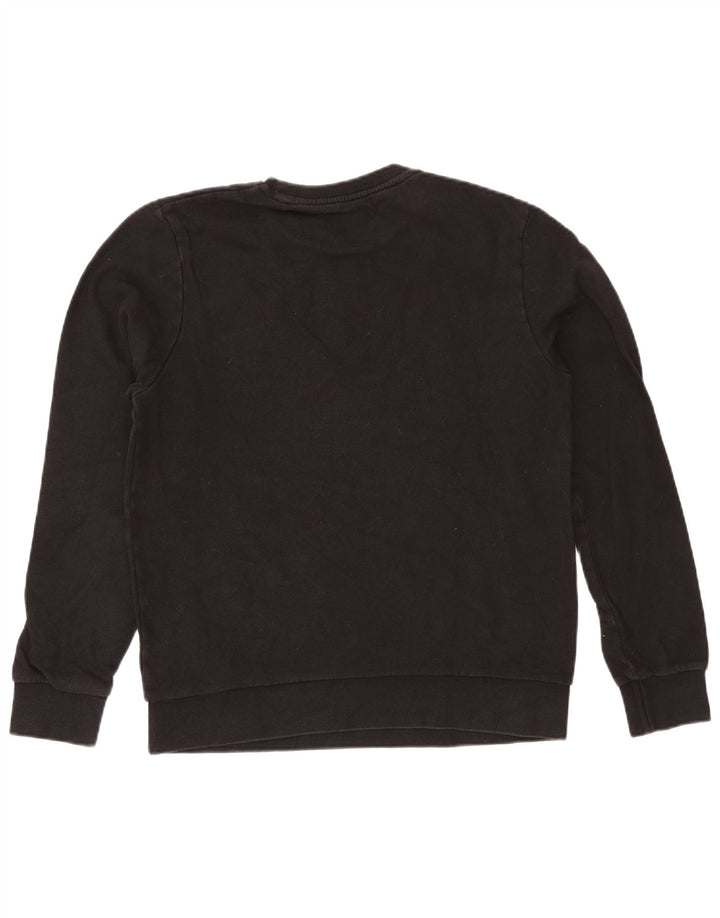 Męski sweter z grafiką Jack & Jones, średniej wielkości, czarny, bawełniany