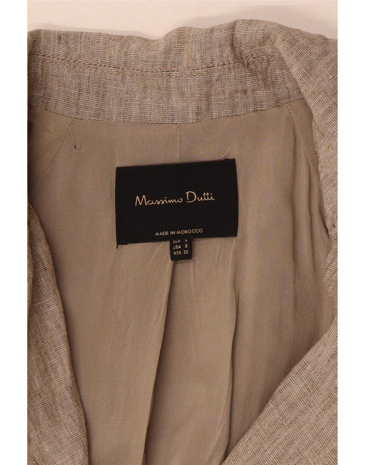 Trencz damski Massimo Dutti UK 10 mały beż