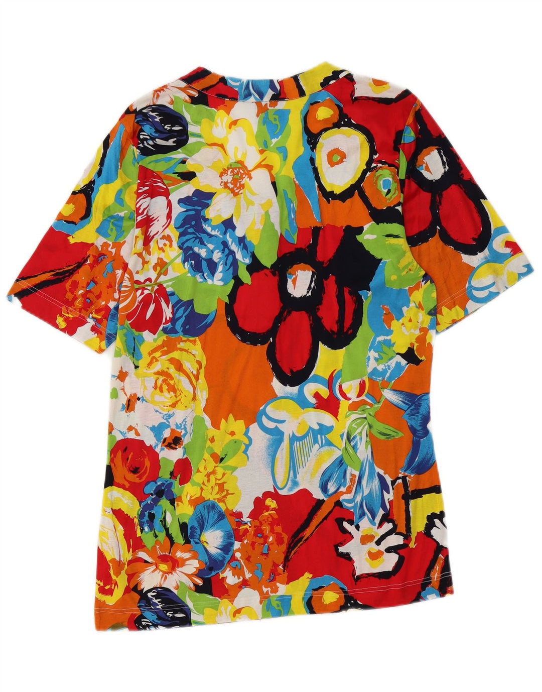 Bluzka damska Vintage Top IT 48 XL, wielobarwny, kwiatowy