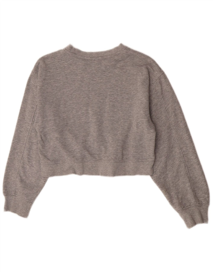 Bluza damska Zara Crop Sweter UK 12 Średni Szary