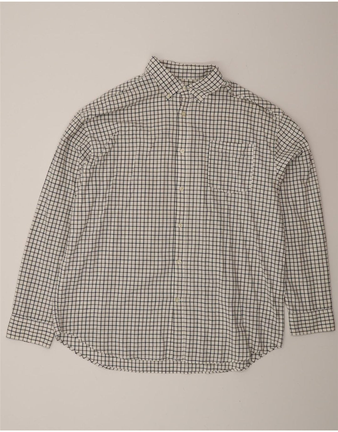 Koszula męska Jack & Jones 2XL, biała bawełniana kratka