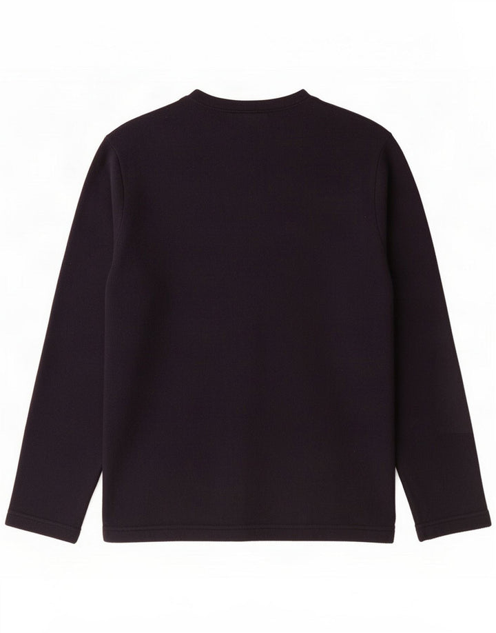 Marks & Spencer Męski sweter polarowy o regularnym kroju, średni granatowy poliester