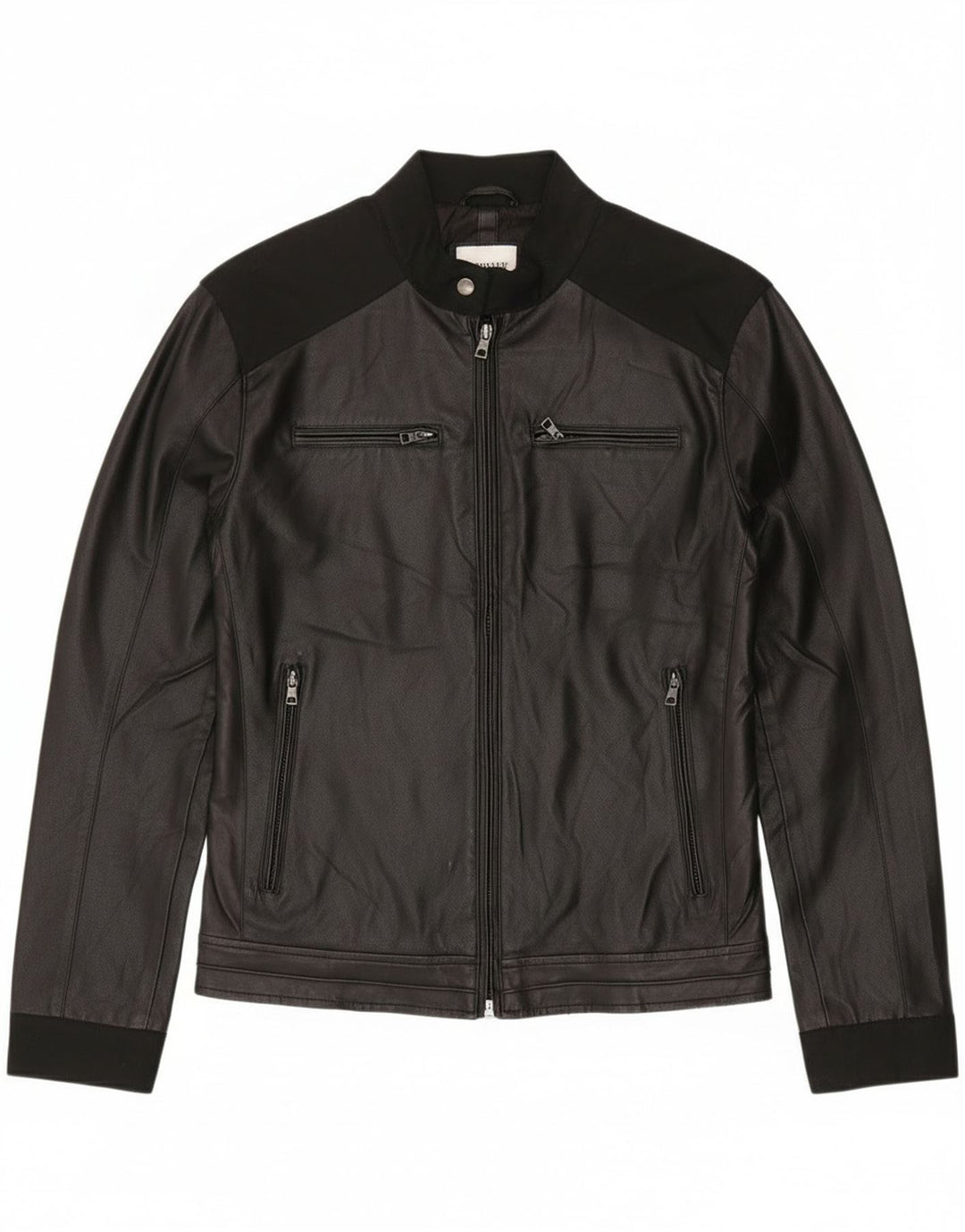 Damska kurtka bomberka Gas IT 52 XL, czarny poliester z blokami kolorów