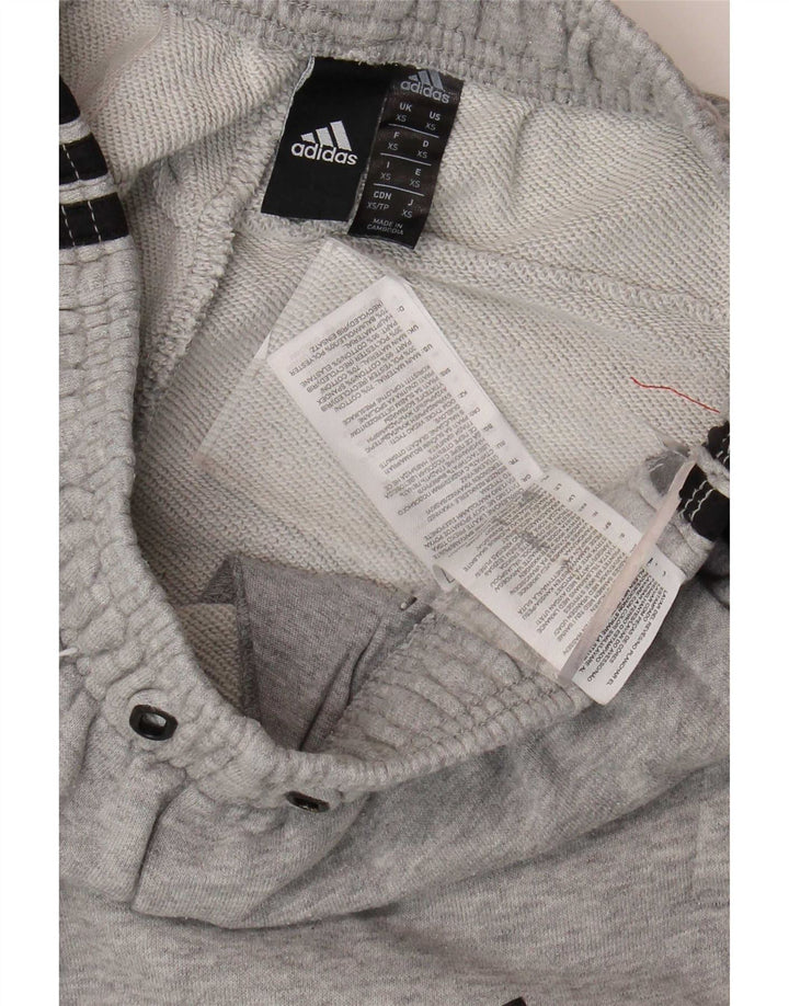 Męskie spodnie dresowe Adidas XS, szare, bawełniane