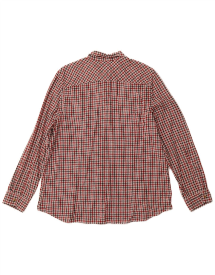Koszula damska Eddie Bauer UK 18 XL, wielokolorowa bawełniana krata