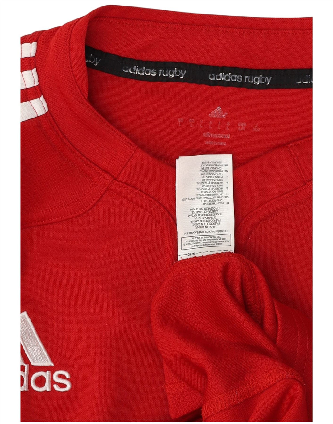 Adidas Męska koszulka Climacool Top, duża, czerwona, z poliestru