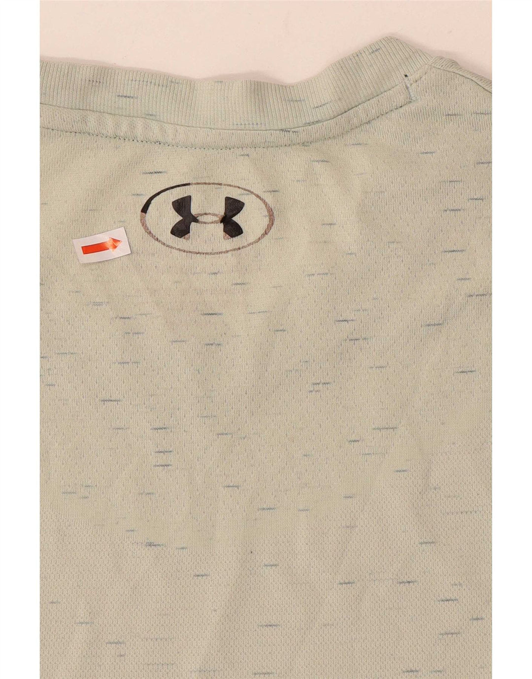 Męska koszulka t-shirt Under Armour w kolorze średniego niebieskiego nakrapiana