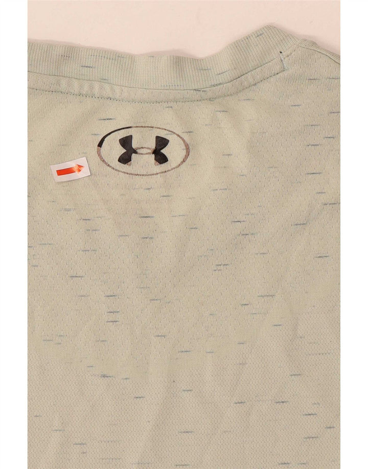Męska koszulka t-shirt Under Armour w kolorze średniego niebieskiego nakrapiana