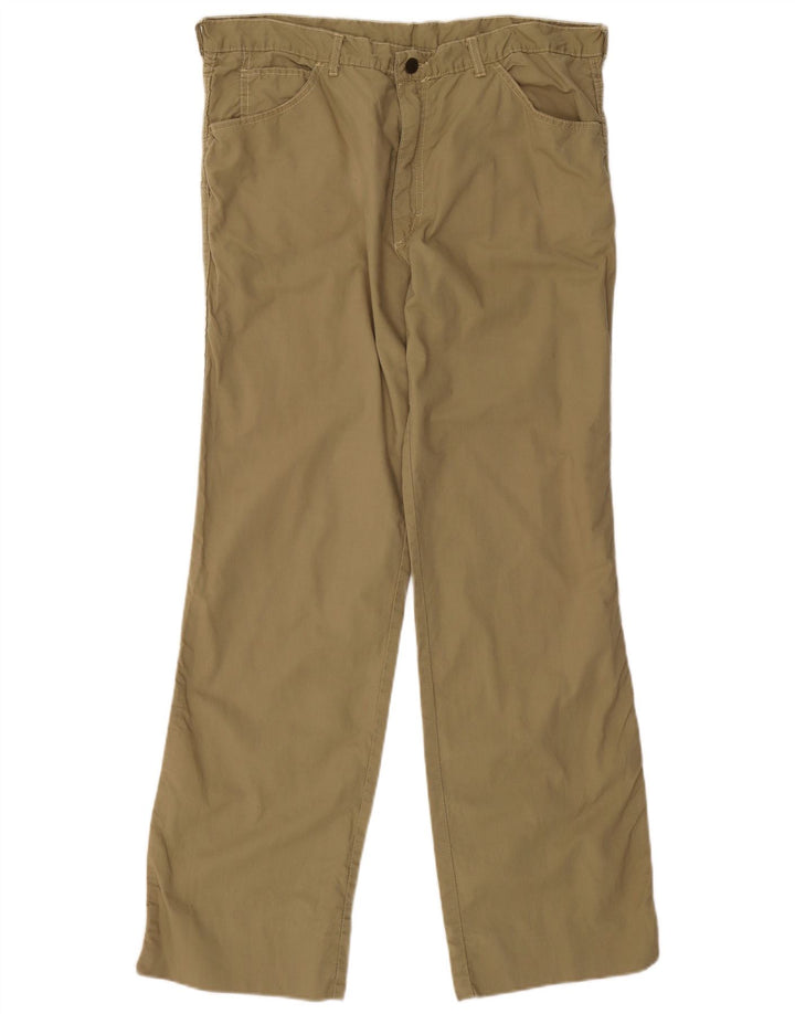 Męskie proste spodnie codzienne POP 84 W36 L31 Khaki