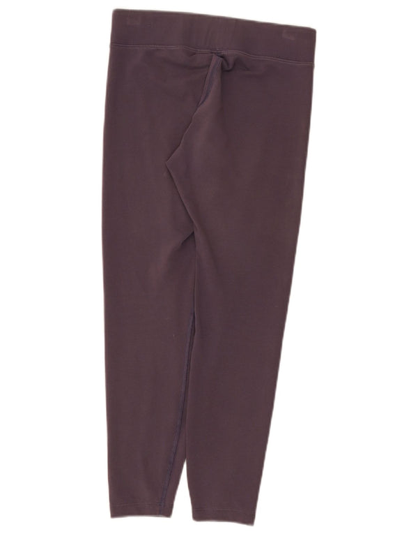 Legginsy damskie Nike UK 10, małe, fioletowe, bawełniane
