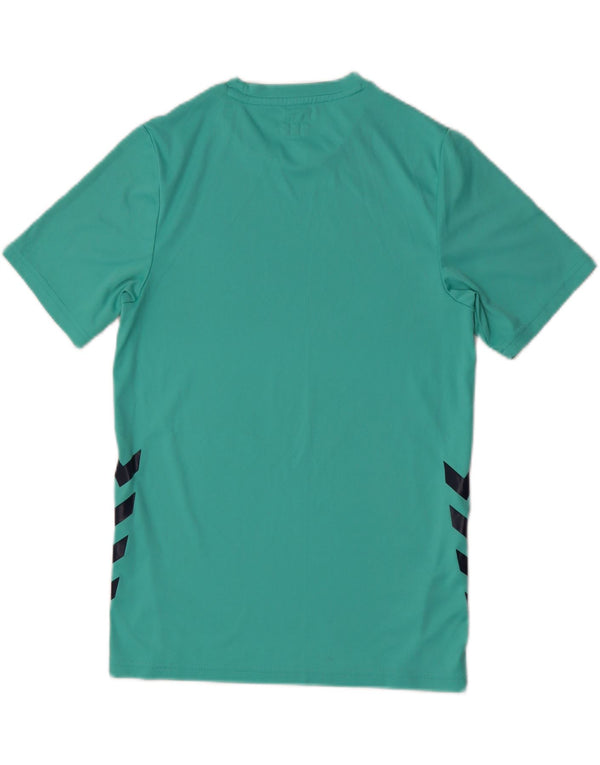 Męski T-shirt z grafiką Hummel, mały, zielony