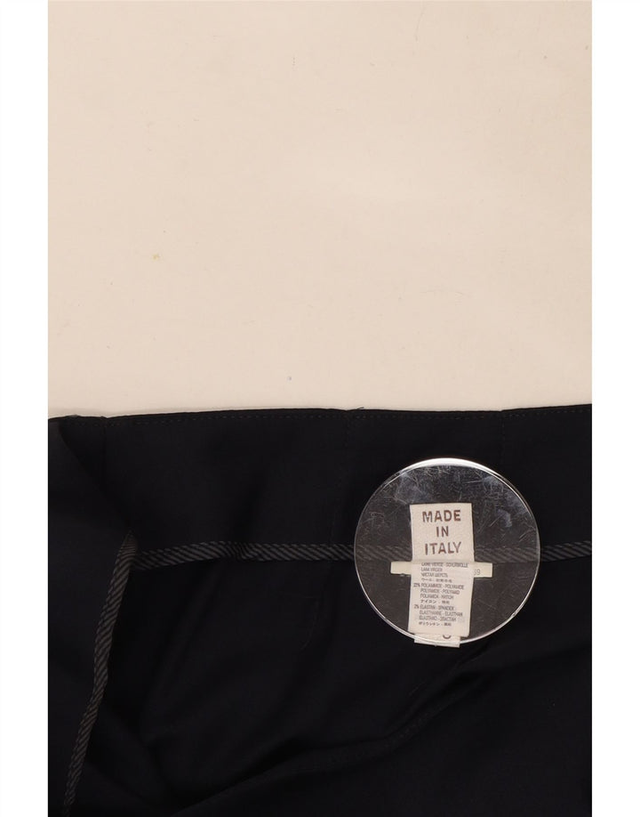 Spodnie garniturowe damskie Brunello Cucinelli IT 44 Medium W30 L27 Granatowe Klas