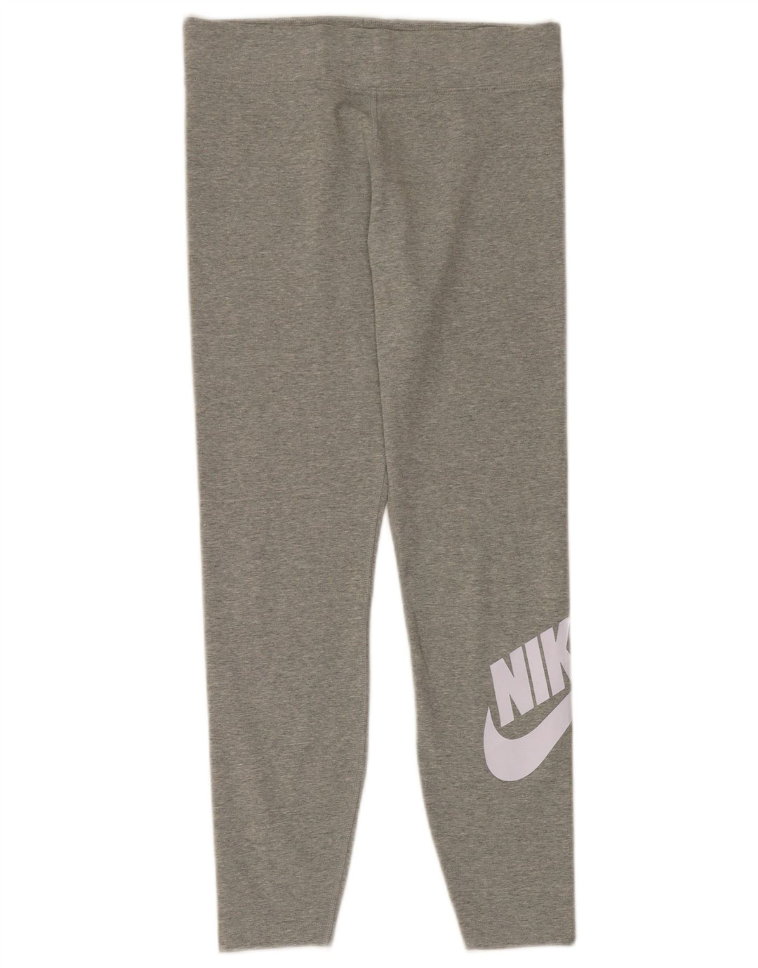 Damskie legginsy Nike Graphic UK 14, duże, szare, bawełniane