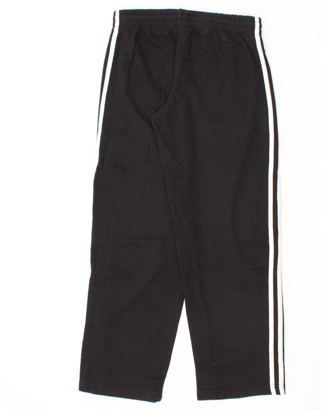 ADIDAS Boys Tracksuit Trousers 9-10 Years  Black Cotton Vintage Adidas and Second-Hand Adidas from Messina Hembry 