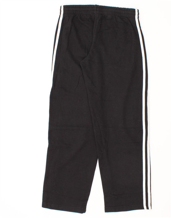 ADIDAS Boys Tracksuit Trousers 9-10 Years  Black Cotton Vintage Adidas and Second-Hand Adidas from Messina Hembry 