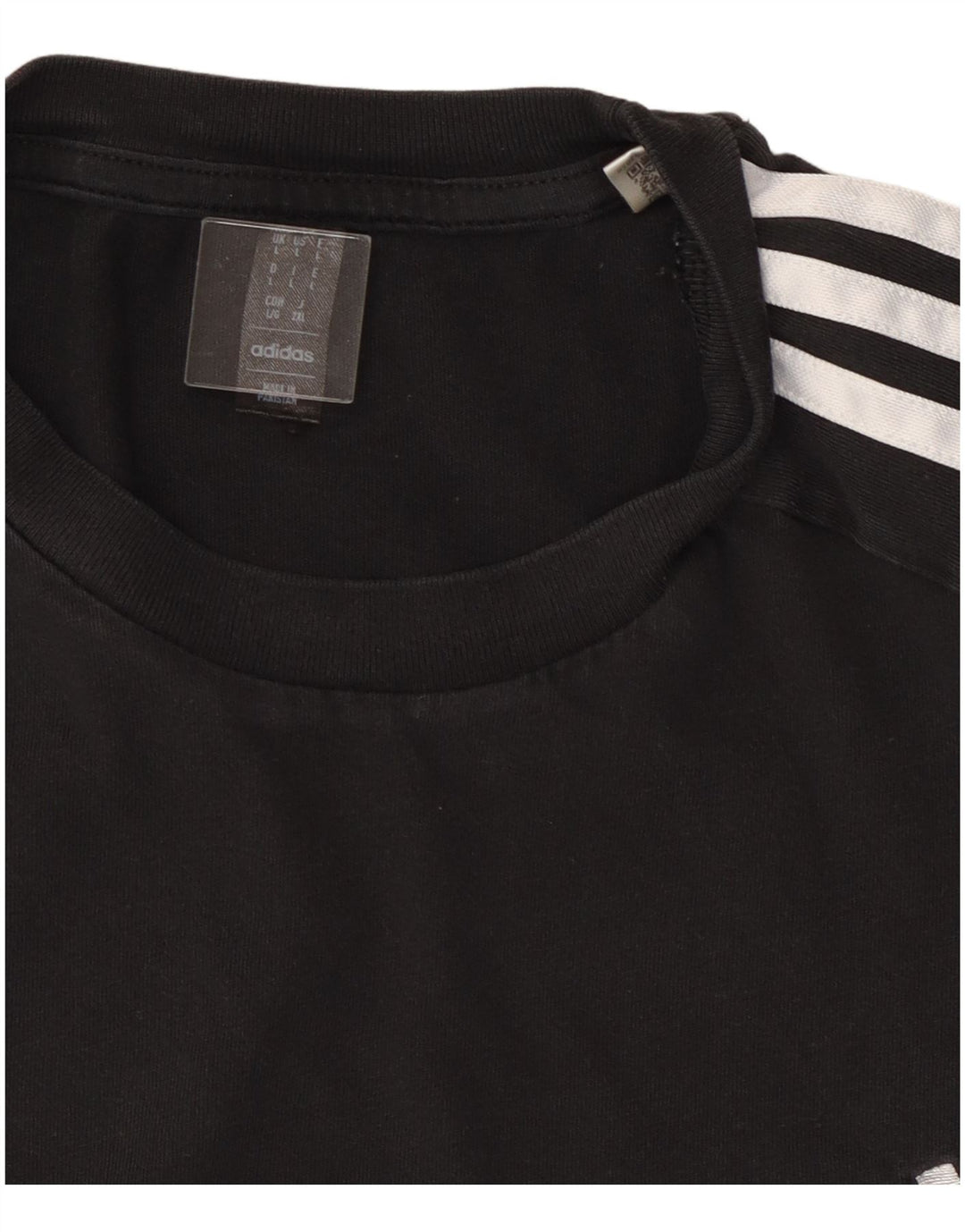 Adidas Męski T-shirt Top Duży Czarny