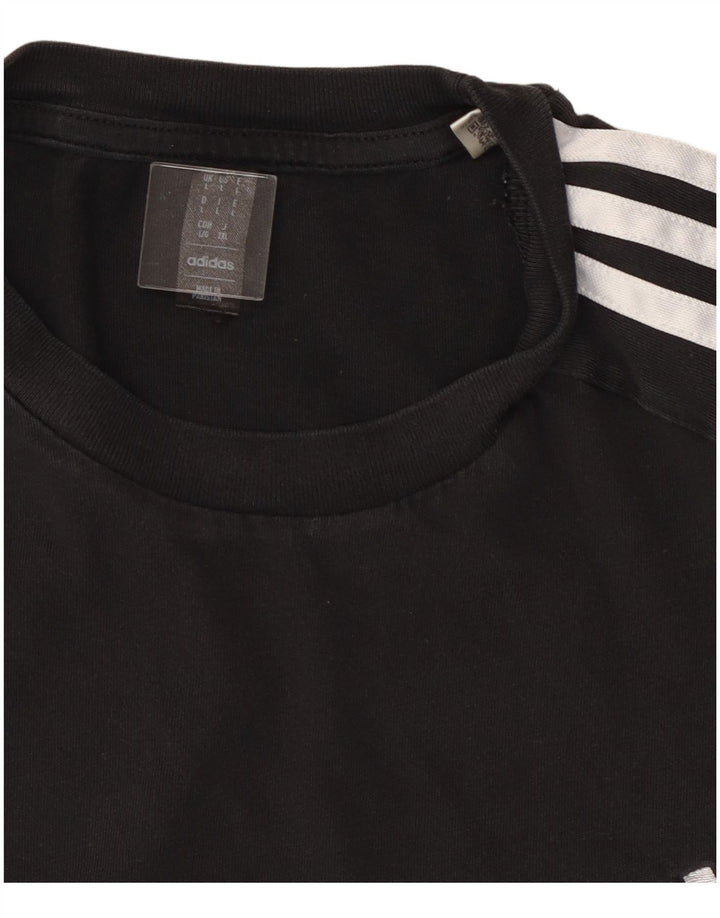 Adidas Męski T-shirt Top Duży Czarny
