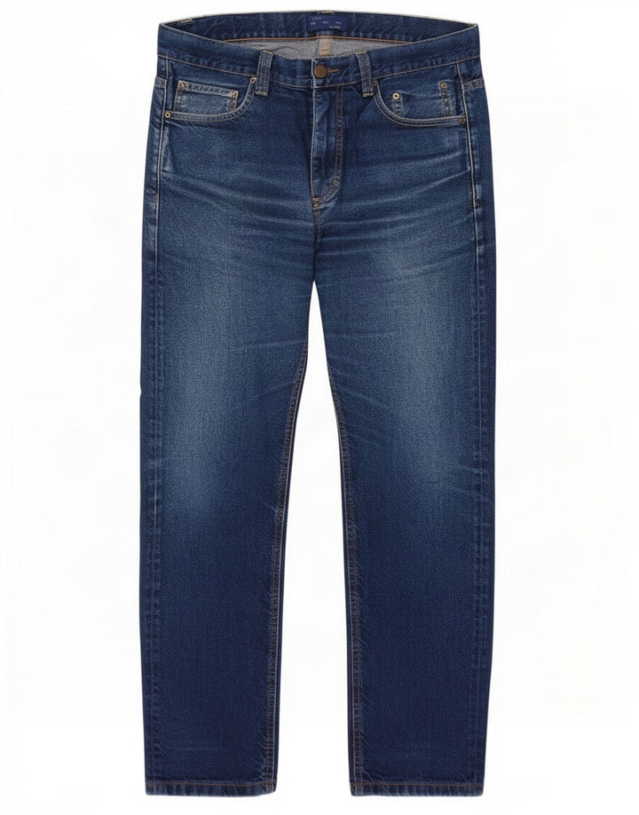 Męskie proste dżinsy Zara EU 40 Medium W31 L30 Niebieskie