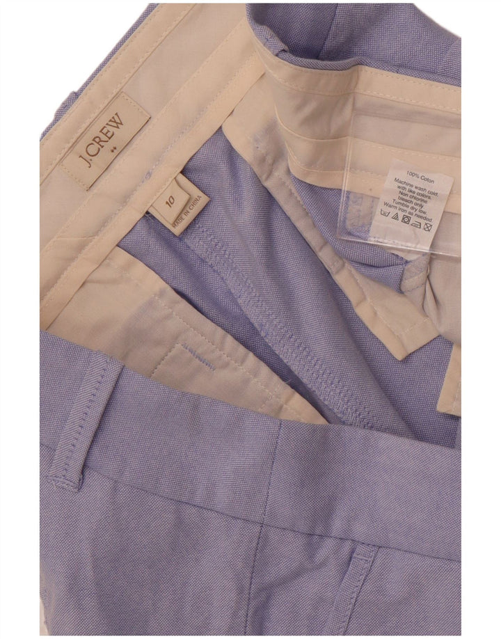 Damskie spodenki Chino J. CREW US 10, duże, W34, niebieska bawełna