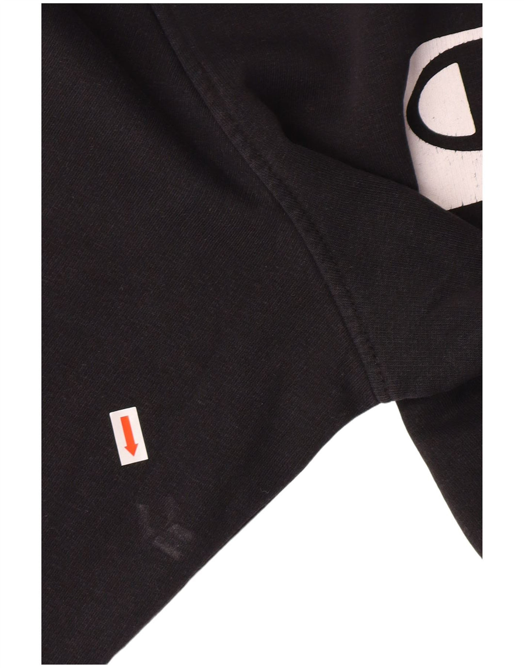 Męski sweter z kapturem i grafiką CHAMPION New York 2XL, czarny, bawełniany