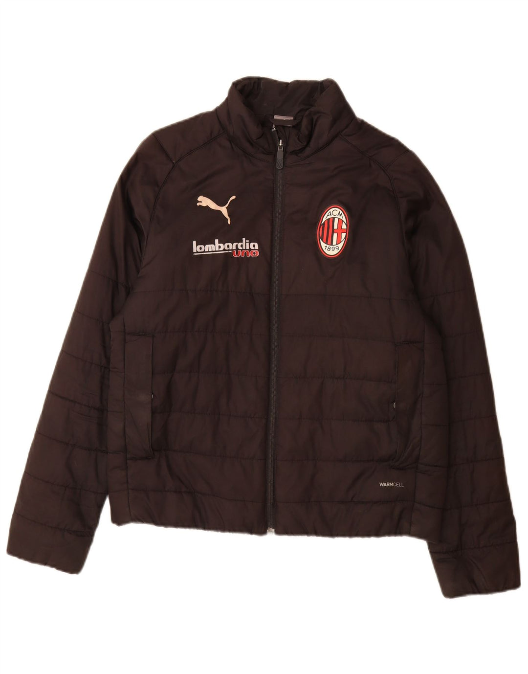 Puma Chłopięca Ocieplana Kurtka AC Milan 13-14 Lat Czarna