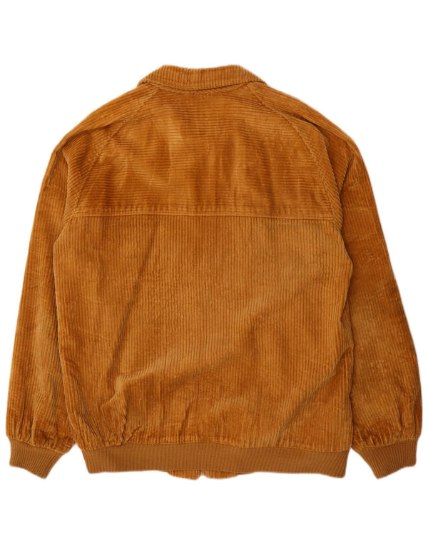 Vintage męska sztruksowa kurtka UK 40 duża beżowa