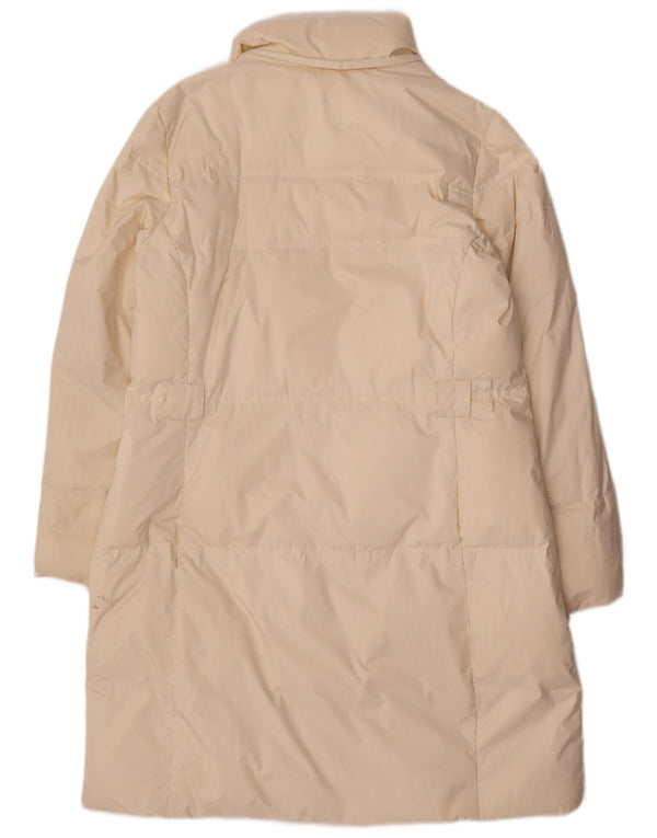 Damski ocieplany płaszcz Tommy Hilfiger UK 18 XL, biały poliester