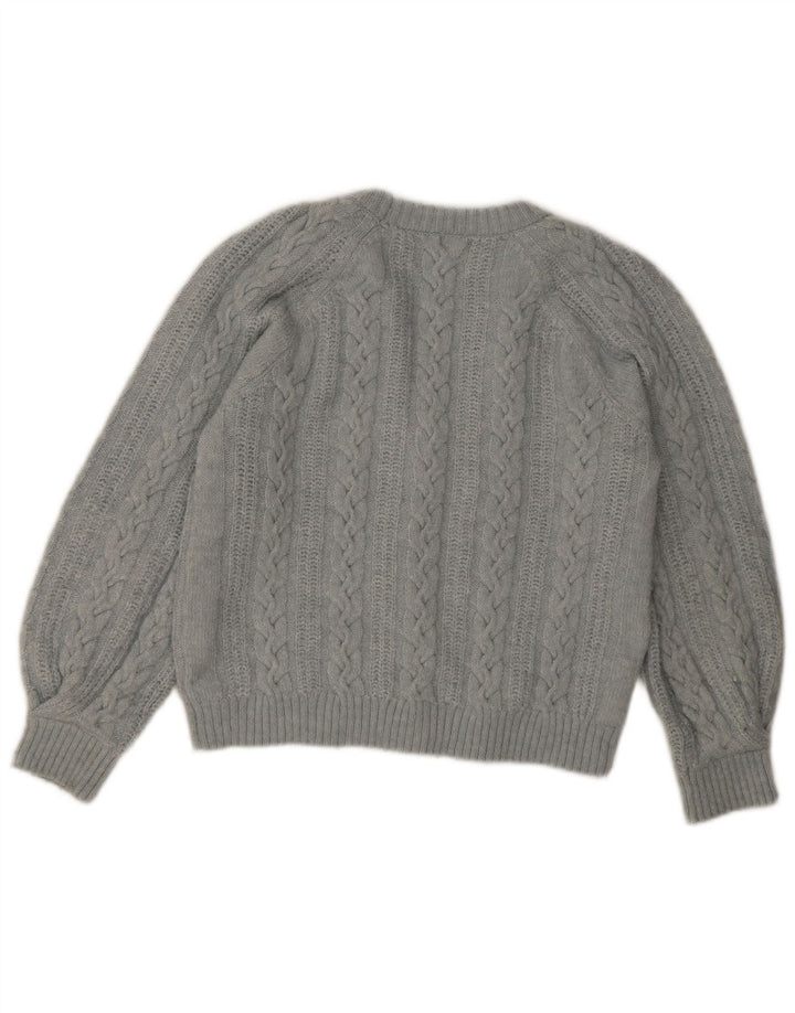 Sweter dziewczęcy Zara Cardigan 11-12 lat, niebieski poliester