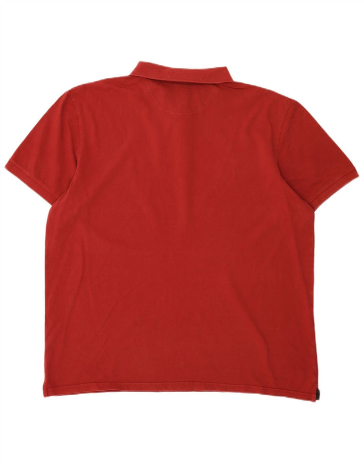 Męska koszulka polo Timberland Slim Fit 2XL czerwona