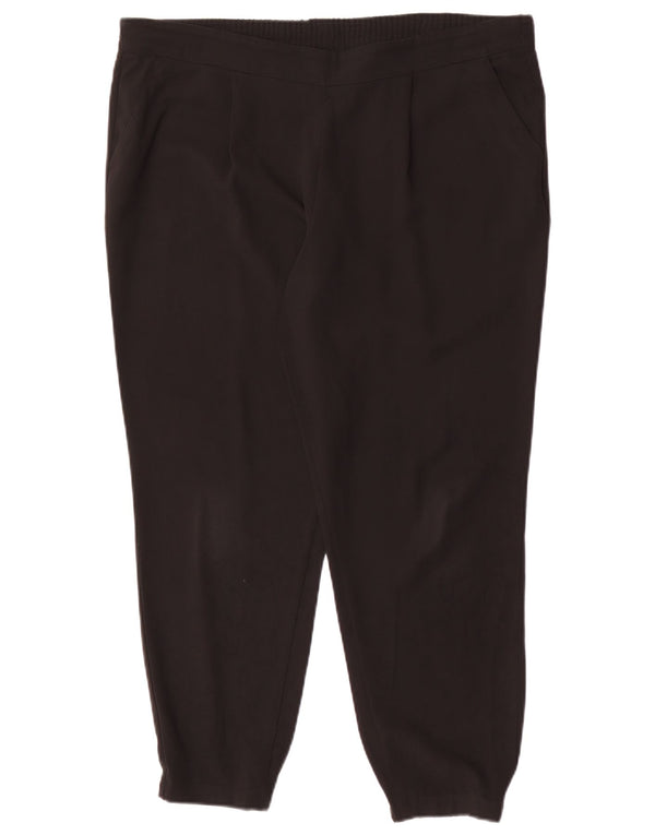 Marks & Spencer Damskie Spodnie Joggers UK 14 Duże W36 L25 Czarne