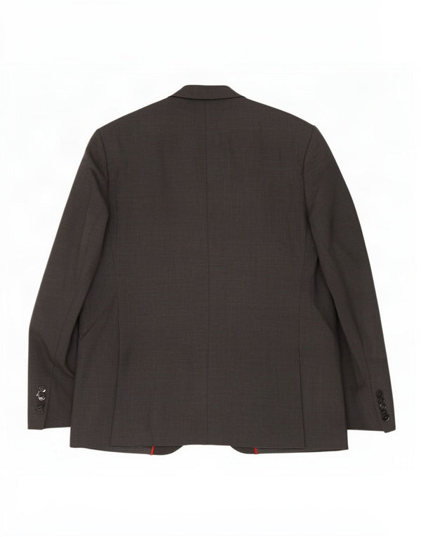 Marks & Spencer Męska marynarka zapinana na 2 guziki, UK 46 XL, czarny poliester
