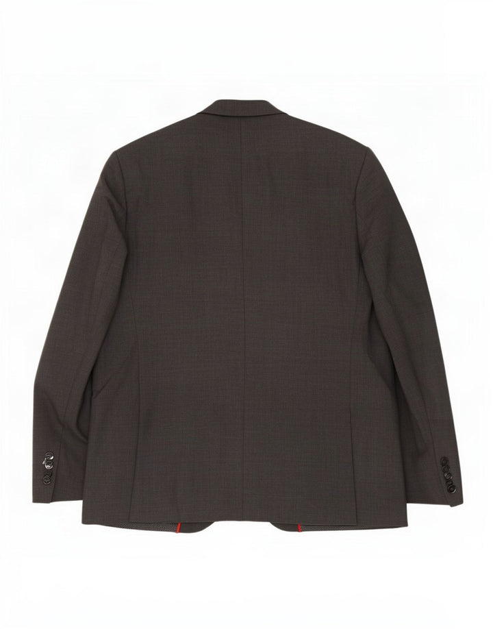Marks & Spencer Męska marynarka zapinana na 2 guziki, UK 46 XL, czarny poliester