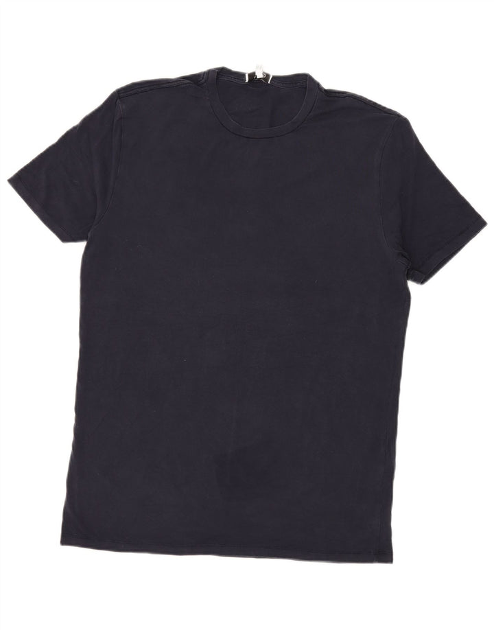 T-shirt męski Reiss, duży, granatowy, Lyocell