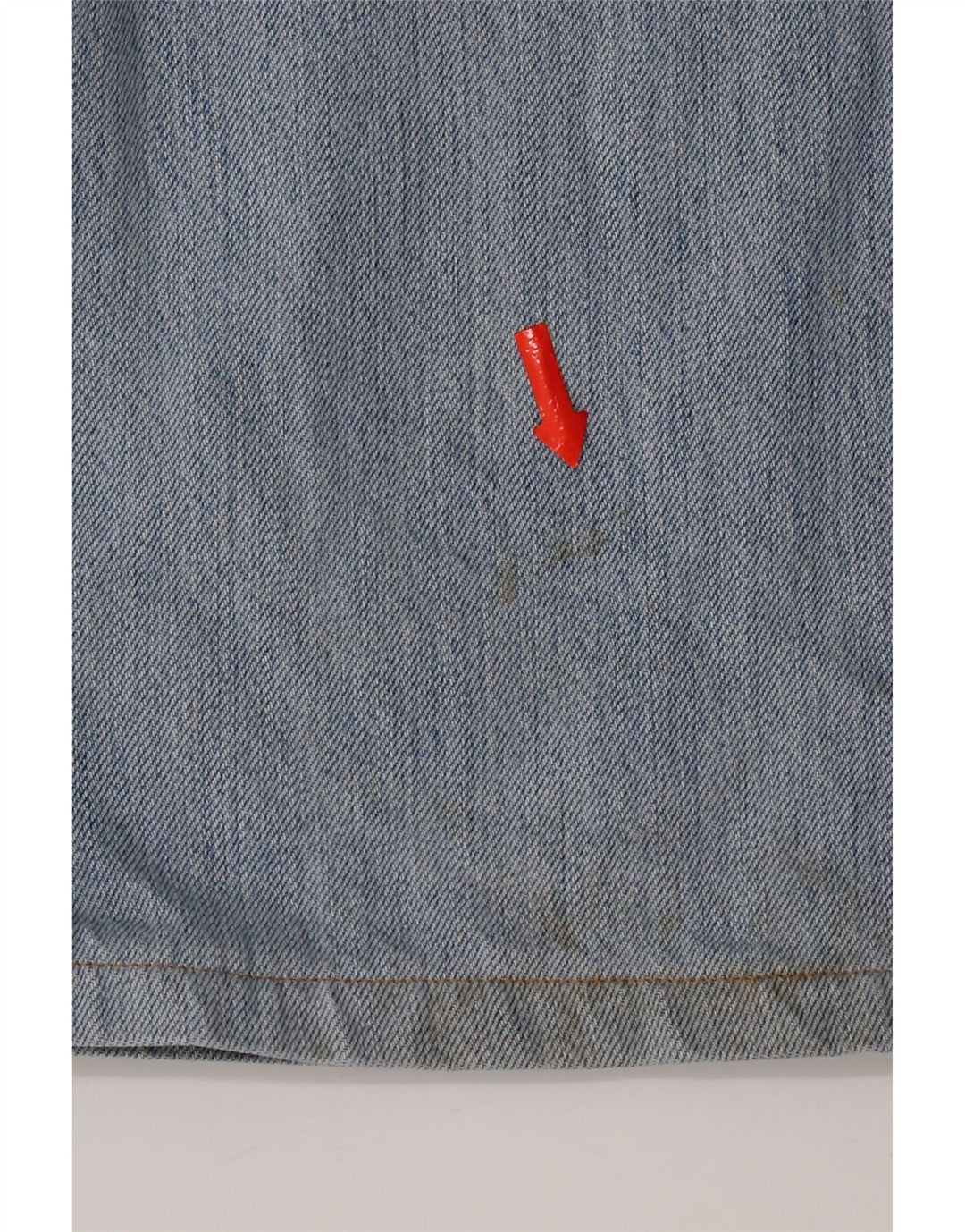 Męskie jeansy Levi's 501 Straight W36 L28 Niebieskie bawełniane